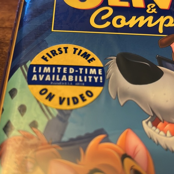 Sealed - Oliver and Company VHS Disney Movie - Brand New - Picture 4 of 7